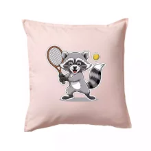 Mýval hraje tenis kreslený