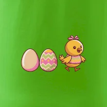 Evoluce vajíčka - velikonoce - kuře