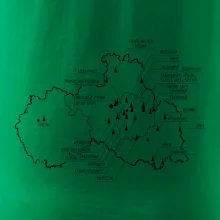 Mapa rozhleden - Liberecký kraj