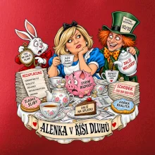 Alenka v říši dluhů čajový dýchánek státního rozpočtu