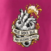 Moje srdce bije pro házenou a pivo
