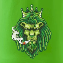 Zhulený lev zelený