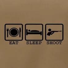 Eat sleep shot