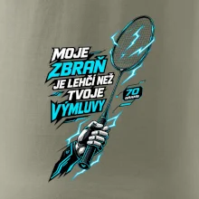 Badminton lehká raketa bez výmluv