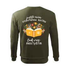 Jestli mám otevřenou knihu, tak vás neslyším