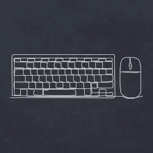 Klávesnice a myš jedním tahem