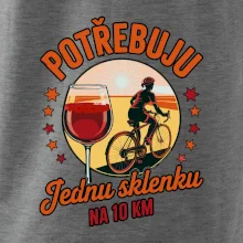 Potřebuju jednu sklenku na 10km