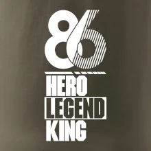 Hero, Legend, King 1986