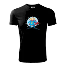 Táta superman - holka a holka