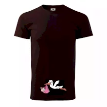 Čáp a miminko - holka (Hana-creative)