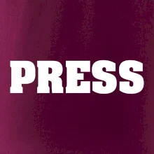 Novinář nápis - Press