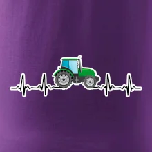Traktor barevný ekg
