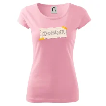 Papírek se jmenovkou - vlastní jméno