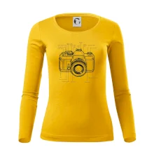 Nákres starý fotoaparát