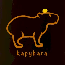 Kapybara hnědý obrys (Moňas)