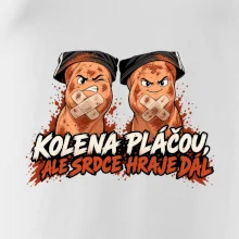 Nohejbal kolena pláčou srdce hraje