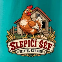 Slepičí šéf velitel kurníku