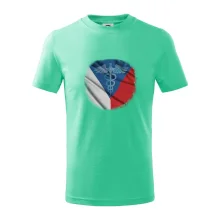 Hrdinové zdravotnictví - Česká vlajka (Pecka design)