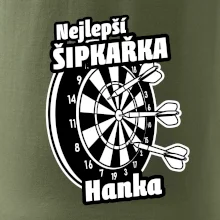 Jméno - Nejlepší šipkařka Jméno - Nejlepší šipkařka