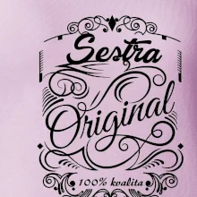 Vintage nejlepší sestra 100% kvalita