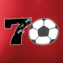 Fotbal kulaté narozeniny 70