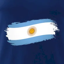 Argentina vlajka okousaná