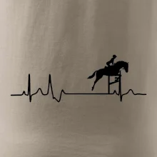 EKG kůň přeskok