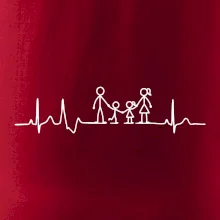 EKG rodina - kluk holka
