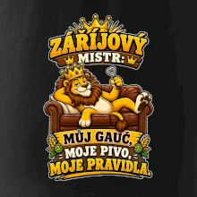 Záříjový mistr -  můj gauč, moje pivo, moje pravidla