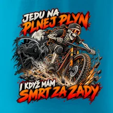 Kostlivec na horském kole ujíždí smrti