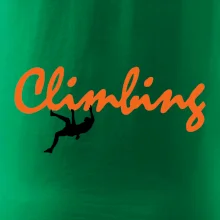 Climbing psací text