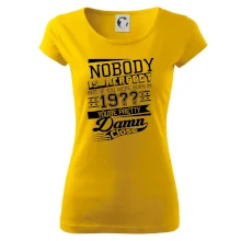 Nobody is perfect - Vlastní ročník