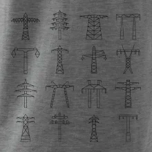 Typy stožárů vysokého napětí