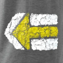 Párová turistická značka žlutá