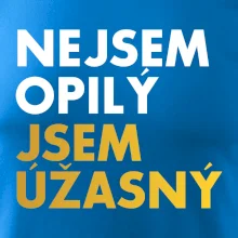 Nejsem opilý jsem úžasný