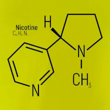 Molekulární struktura Nikotin