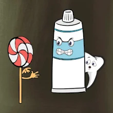 Lízátko pasta zuby