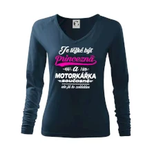 Je těžké být princezna - motorkářka Je těžké být princezna - motorkářka