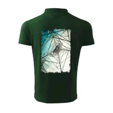 Barevné nebe - stožáry vysokého napětí