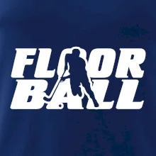 Floorball nápis rovný