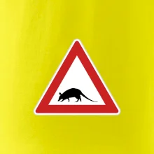 Dopravní značka - krysa