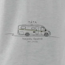 Táta nejedu špatně jen jinudy decentní obytný automobil
