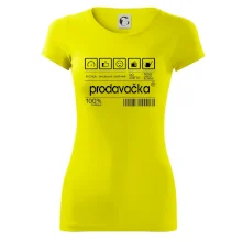 Čárový kód - Prodavačka Čárový kód - Prodavačka