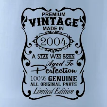 Vintage Etiketa - 2004