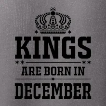 Kings are born in December