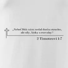 Citáty z bible - 2 Timoteovi 1:7