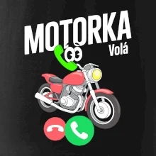 Karikatura motorka silnice volá