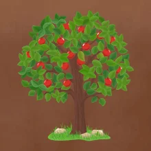 Obrázek Jablko nepadá daleko od stromu