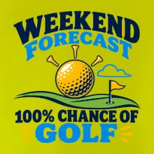 Weekend forecast golfové počasí
