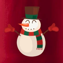 Vánoční sněhulák